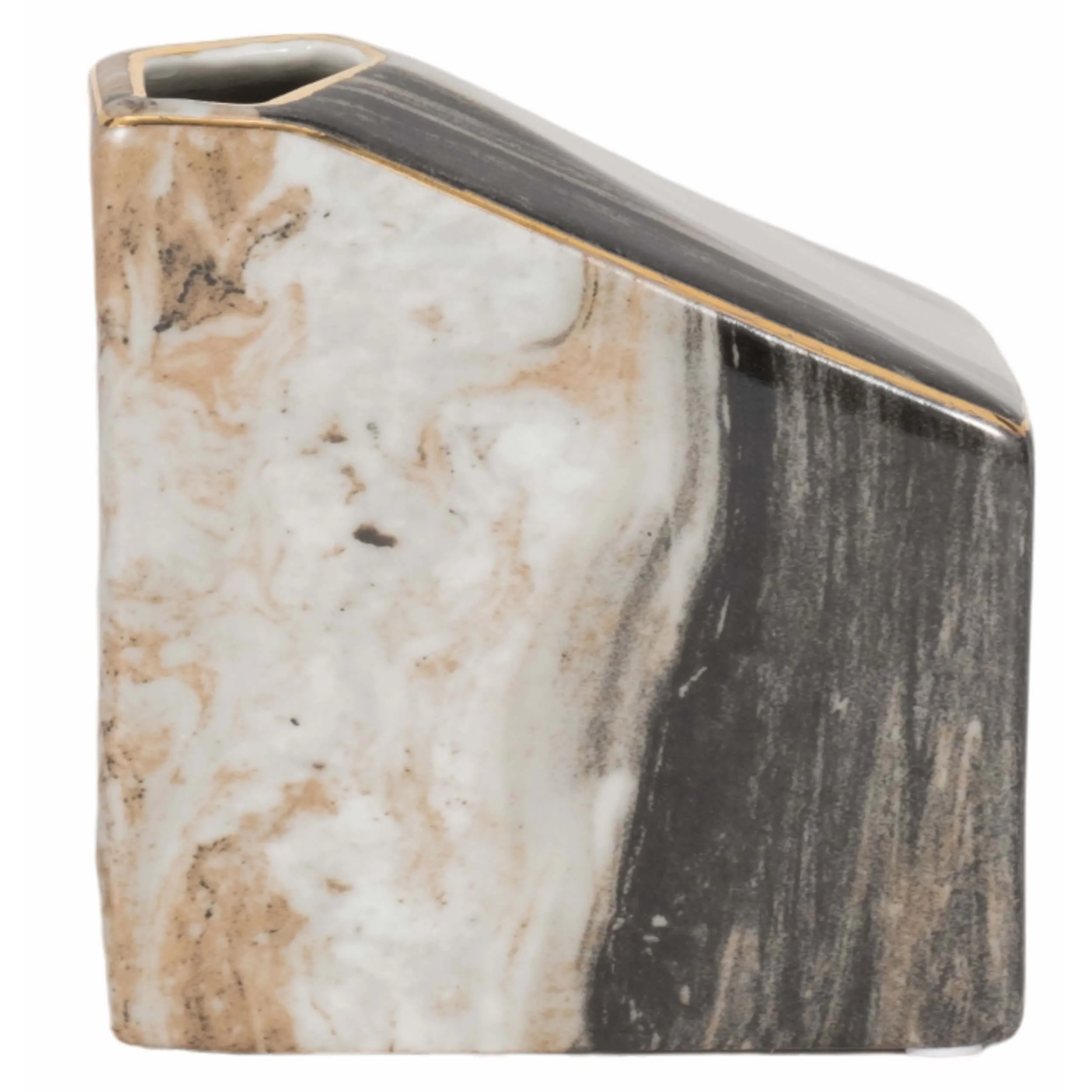 Salmis Vase, Gray Marble