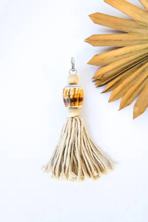 Sea Bluff Shell Keychain