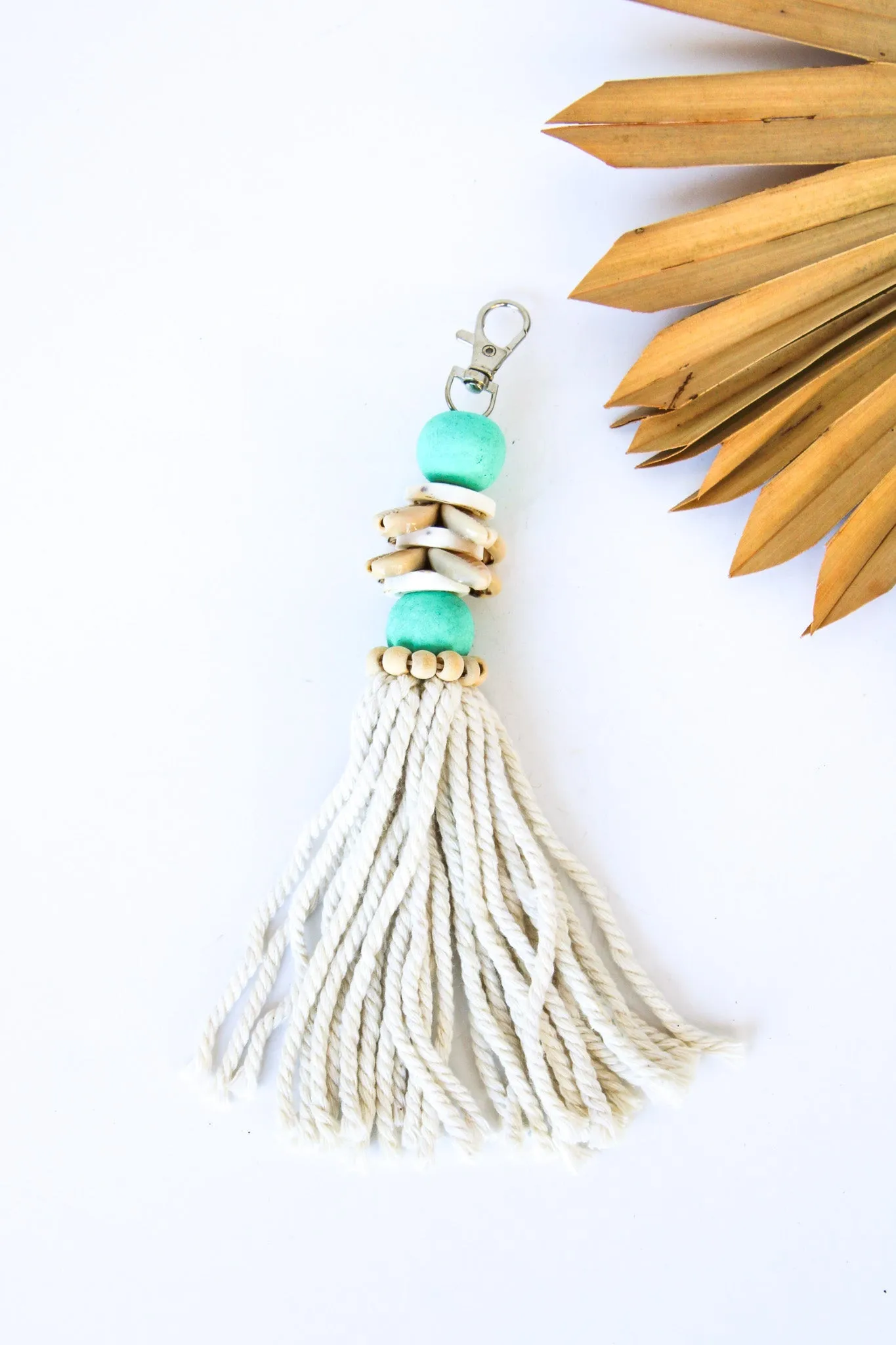 Sea Bluff Shell Keychain
