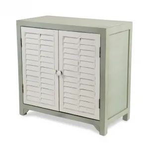 SEA SALT BLUE ACCENT CABINET