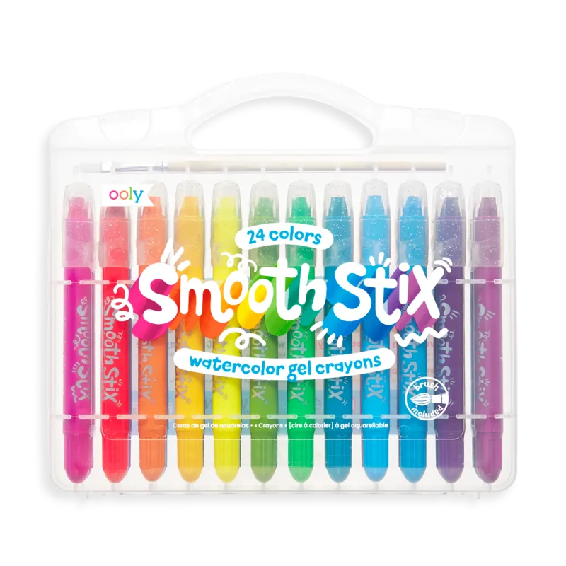 Smooth Stix Watercolor Gel Crayons - 25pc