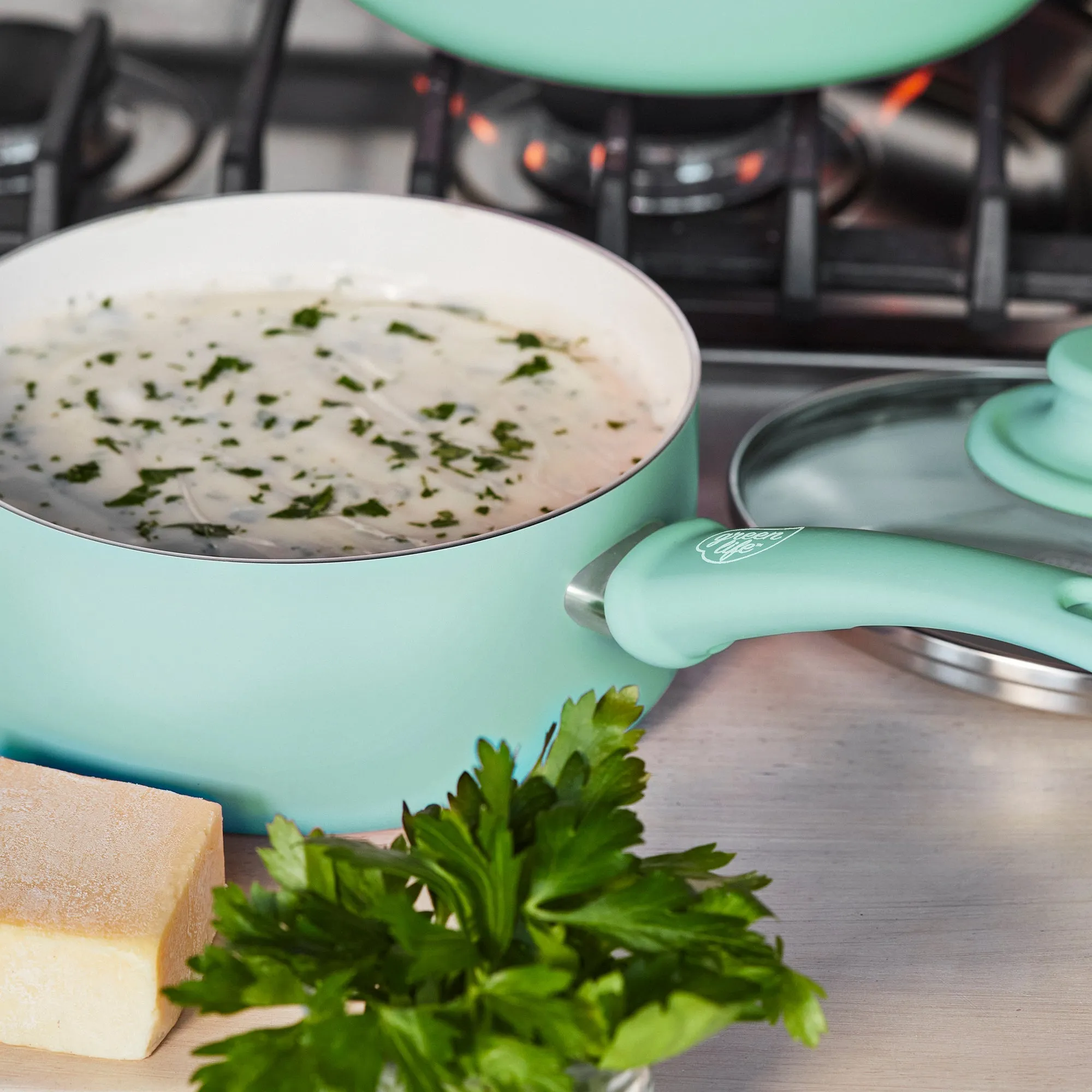 Soft Grip 4-Piece Cookware Set