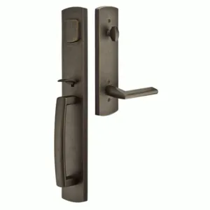 Solid Brass Brighton Style Entryway Set (Medium Bronze Finish)