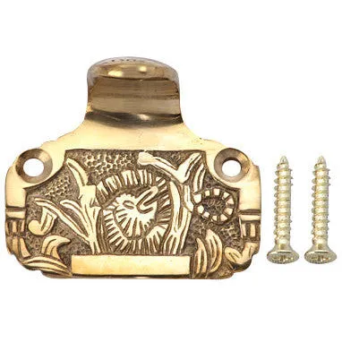 Solid Brass Laurel Style Pattern (Polished Brass Finish)