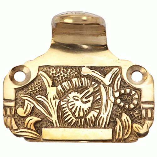 Solid Brass Laurel Style Pattern (Polished Brass Finish)