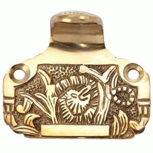 Solid Brass Laurel Style Pattern (Polished Brass Finish)