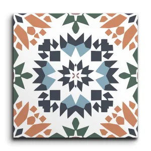 Starflare Terracotta Mosaic