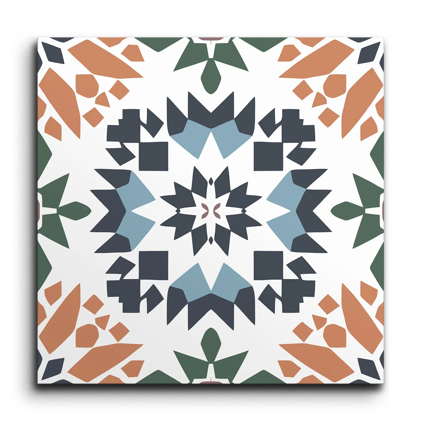 Starflare Terracotta Mosaic