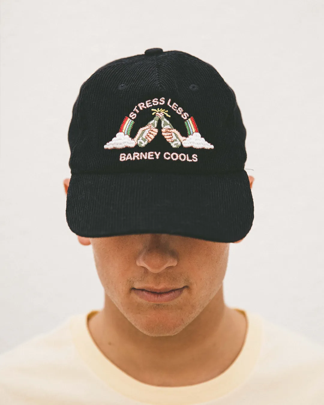 Stress Less Cap Black Cord