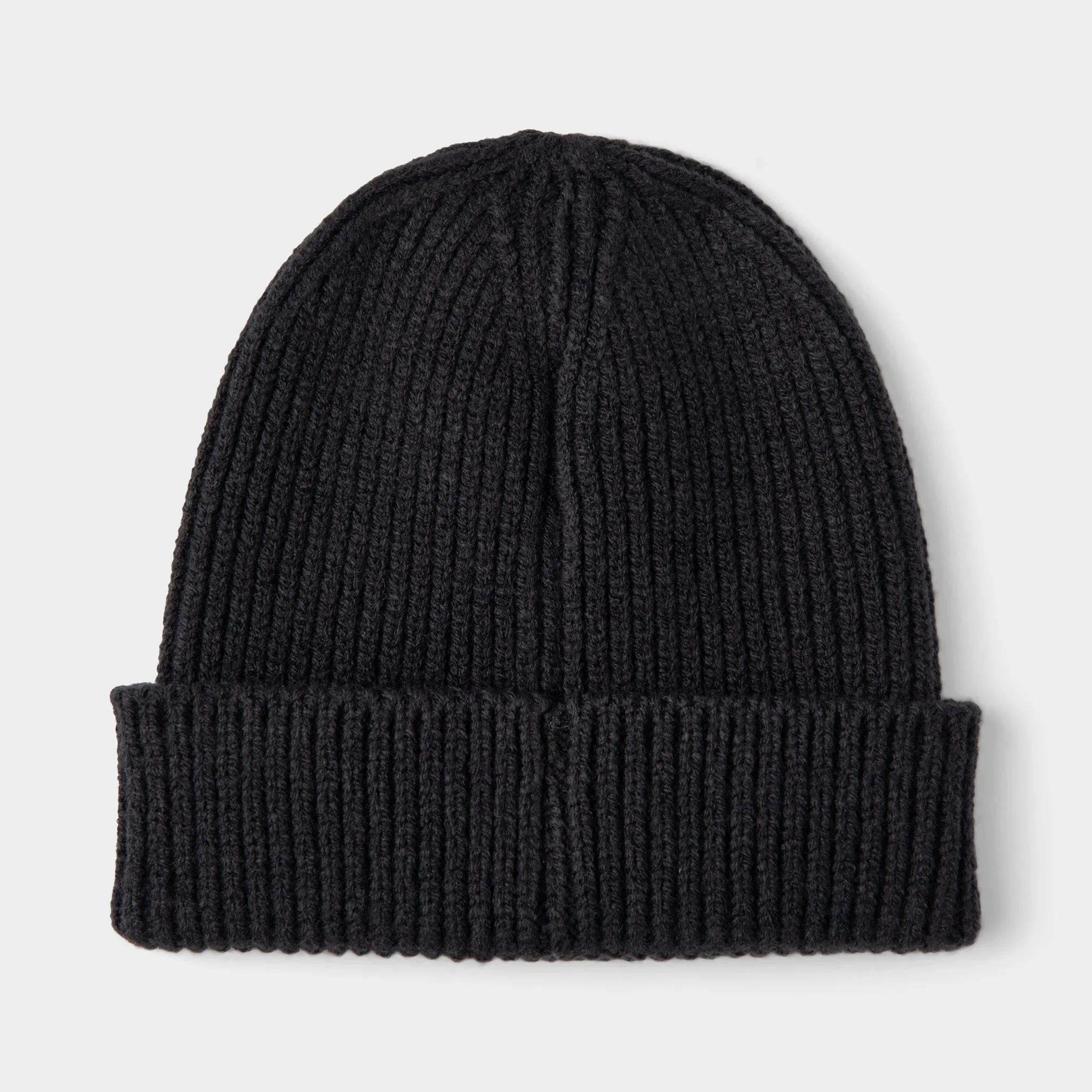 The North Face Children's Box Logo Cuffed Beanie / TNF Black