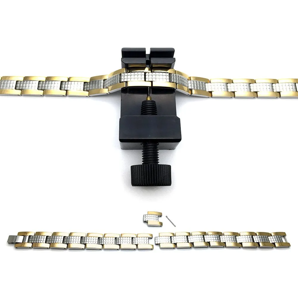 Timeless Stainless Steel Link Men Bracelet, Free Link Removal Tool