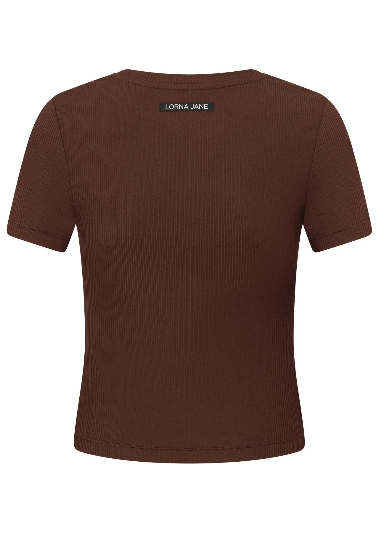 Ultimate Comfort Rib Anti-Odour T-Shirt | Espresso