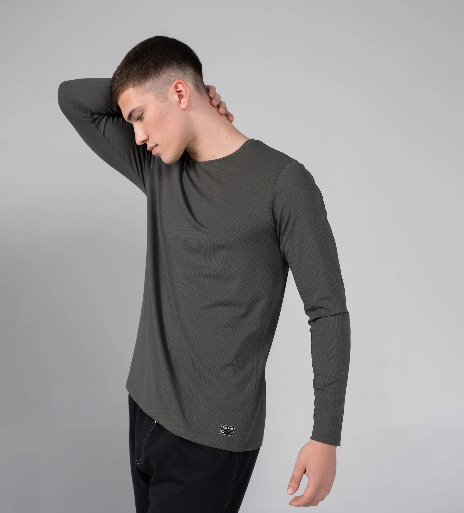 ultimate comfort textured tshirt