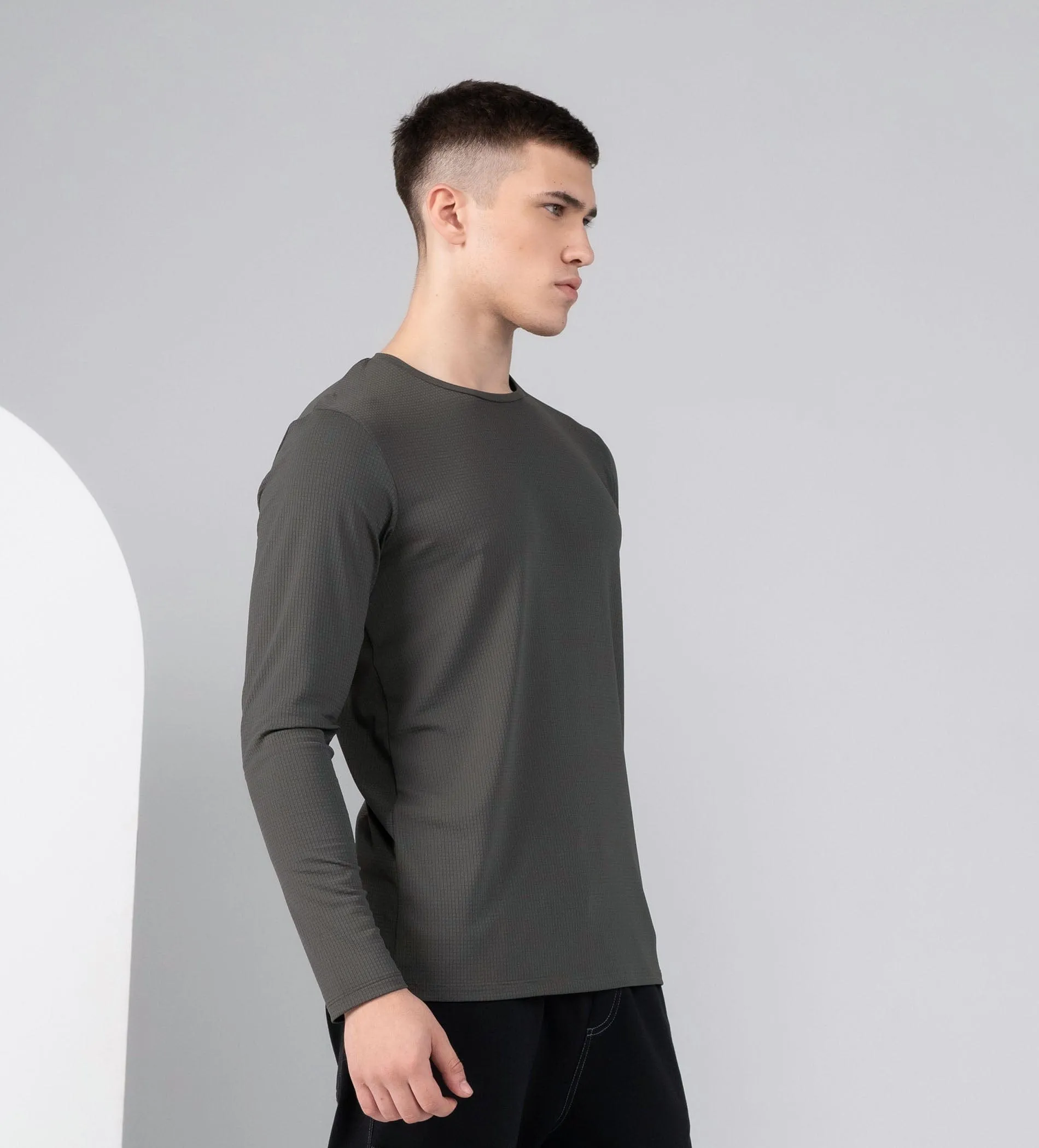 ultimate comfort textured tshirt