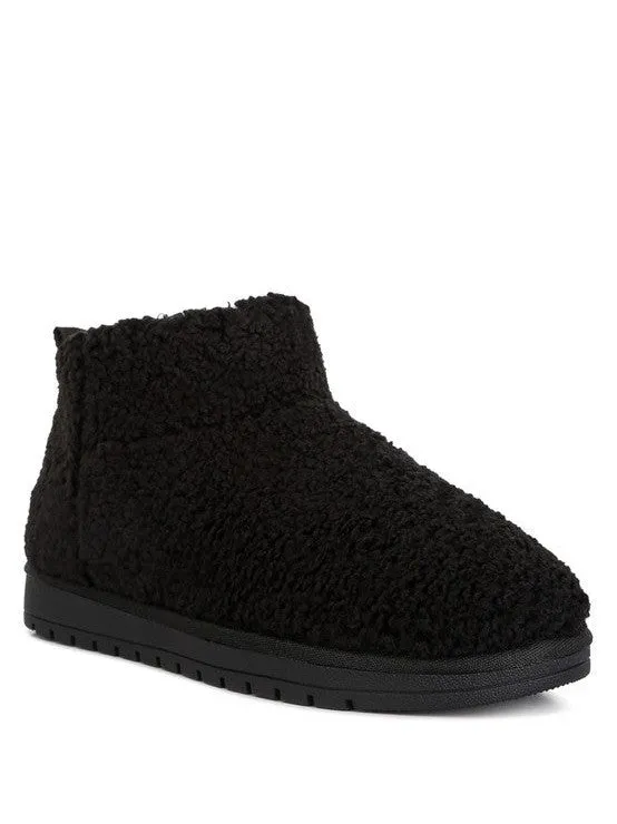 Warm Hugs All Fleece Fluffy Booties