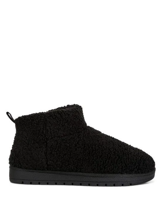 Warm Hugs All Fleece Fluffy Booties